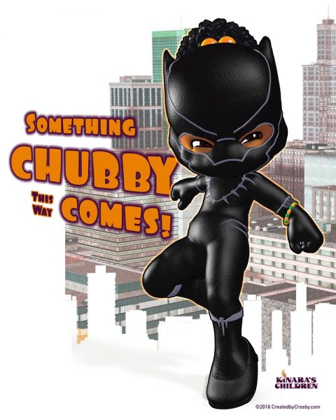 Nia as the Black Panther